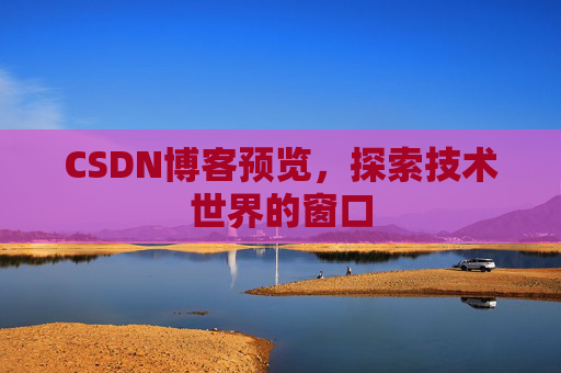 CSDN博客预览，探索技术世界的窗口